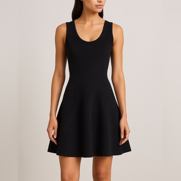 Alaia Dresses & Skirts - Azzedine ALAIA Dress Knit Fit & Flare Pleated A Line Knit